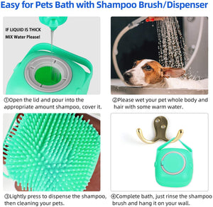 Pet Shampoo Massager Brush